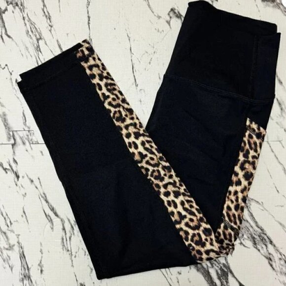 EUC - Zyia Leopard Pocket Brilliant Hi Rise Leggings - Size 6-8 And 8-10 - Picture 11 of 11